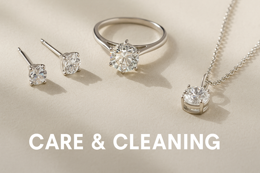 Moissanite Care & Cleaning: Keep the Fire Alive