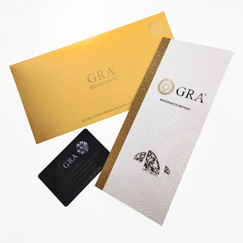 Certified Moissanite Solitaire Ring â€?1.5ct / 2ct / 3ct / 5ct | S925 Sterling Silver 6-Prong Setting Pearl Unique