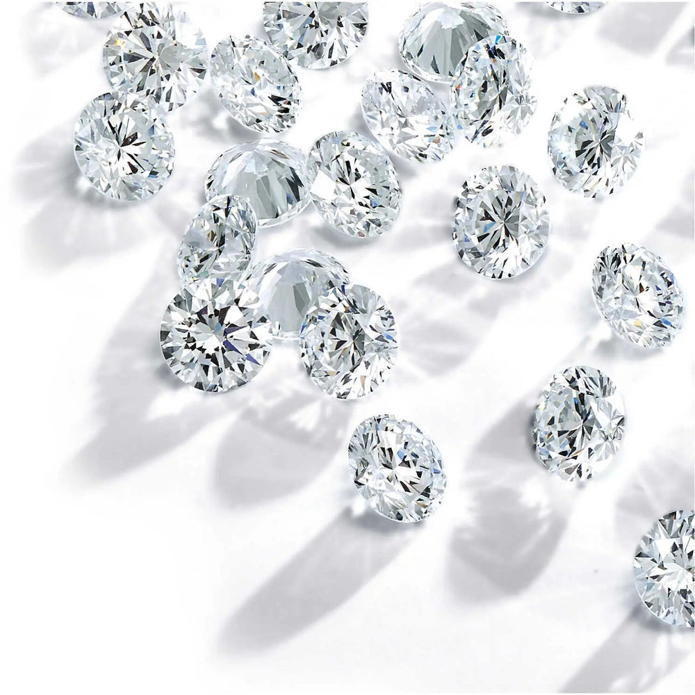 18K Gold Lab-Grown Diamond Stud Earrings â€?Classic 3-Prong Solitaire Design Pearl Unique